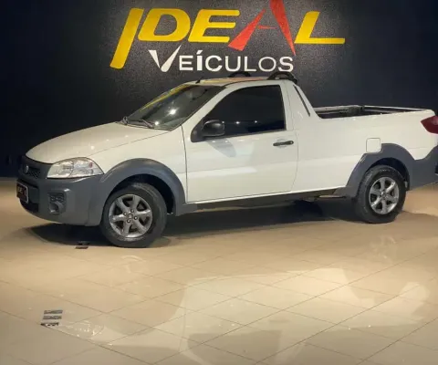 Fiat Strada Working 1.4 mpi Fire Flex 8V CS - Branca - 2016/2016