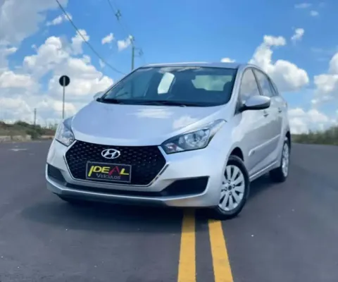 Hyundai HB20S 1.0 Unique - Prata - 2018/2019