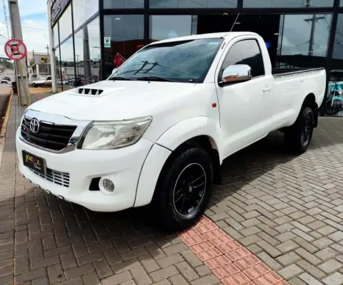 Toyota Hilux Cabine Simples 4x4 2.8 - Branca - 2014/2014