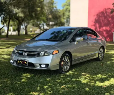 Honda Civic LXL FLEX - Prata - 2011/2011