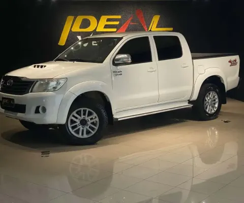 Toyota Hilux CD SRV D4-D 4x4 3.0 TDI Diesel Aut - Branca - 2014/2014