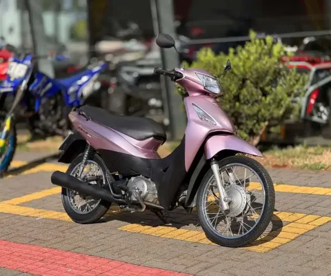 Honda Biz 125 KS - Rosa - 2009/2010