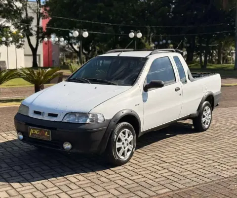Fiat Strada WORKING - Branca - 2002/2002