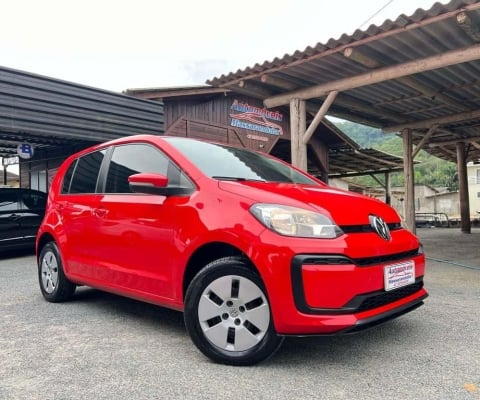 Volkswagen Up 1.0 Total Flex 12V 5p  - Vermelha - 2019/2020