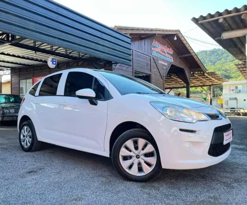 Citroën C3 Origine 1.5 Flex 8V 5p Mec.  - Branca - 2015/2016