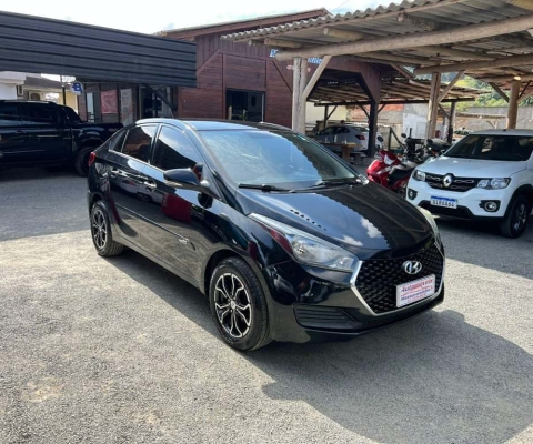 Hyundai HB20S C.Plus/C.Style1.0 Flex 12V Mec. 4P  - Preta - 2019/2019