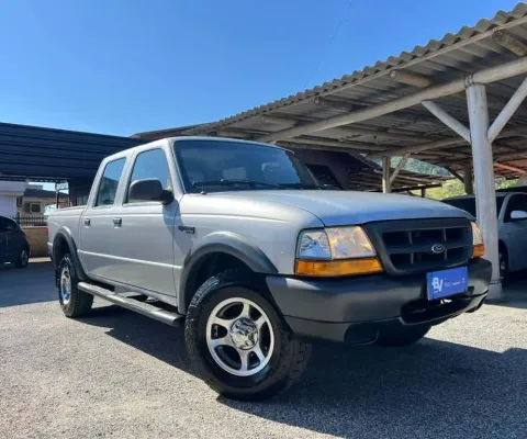 Ford Ranger XLS 2.8/2.8 Storm  4x4 CD TB Dies  - Prata - 2004/2004