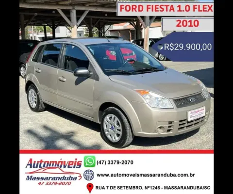 Ford Fiesta 1.0 8V Flex/Class 1.0 8V Flex 5p  - Prata - 2009/2010