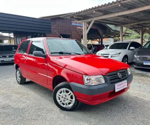 Fiat Uno Mille WAY ECONOMY 1.0 F.Flex 2p  - Vermelha - 2009/2010