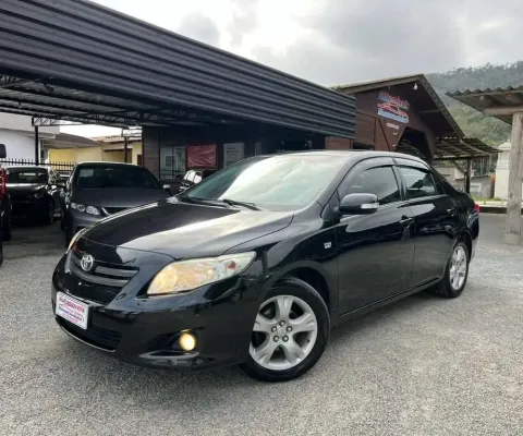 Toyota Corolla XEi 1.8/1.8 Flex 16V Aut.  - Preta - 2009/2010