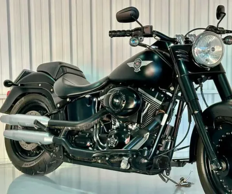 Harley Davidson Fat Boy SPECIAL FLSTFB ABS - Preta - 2011/2011