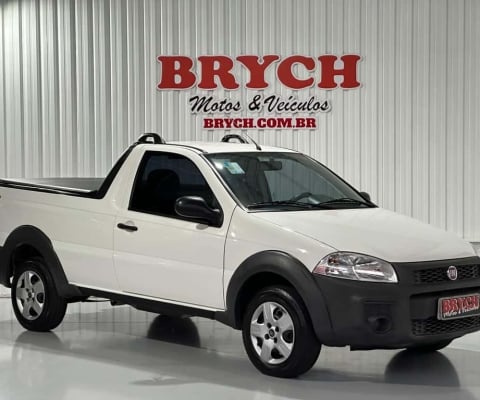 Fiat Strada Working 1.4 mpi Fire Flex 8V CS  - Branca - 2018/2019