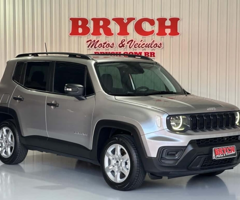 Jeep Renegade Sport T270 1.3 TB 4x2 Flex Aut. - Prata - 2023/2024