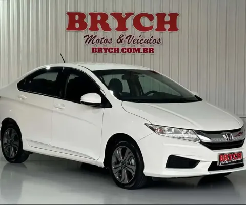 Honda City LX 1.5 Flexone 16V 5p Aut.  - Branca - 2016/2016