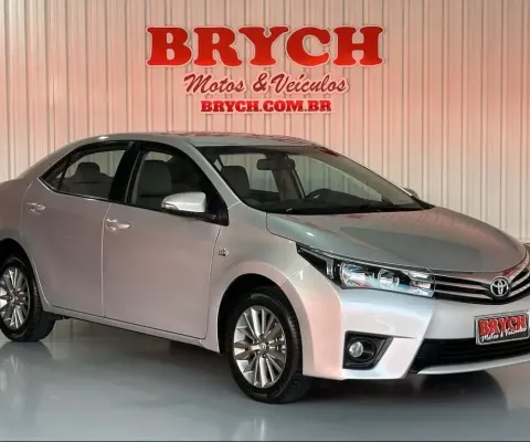 Toyota Corolla XEi 2.0 Flex 16V Aut.  - Prata - 2015/2016