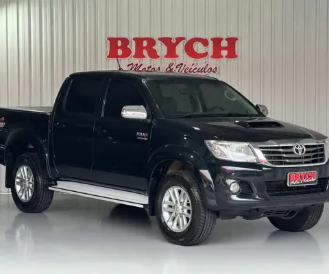 Toyota Hilux CD SRV D4-D 4x4 3.0 TDI Diesel Aut - Preta - 2012/2012