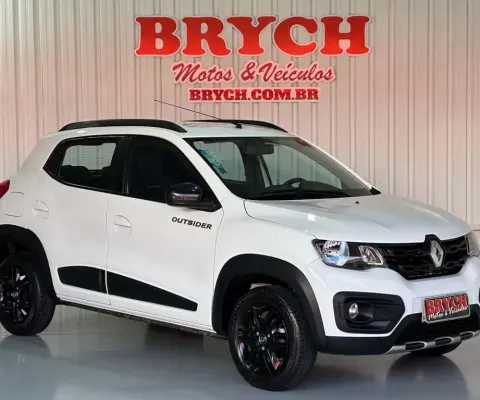 Renault Kwid OUTSIDER 1.0 Flex 12V 5p Mec.  - Branca - 2020/2021