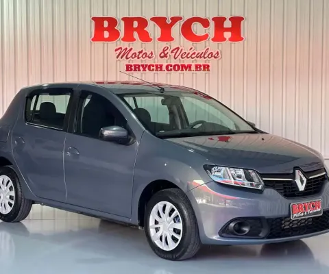 Renault Sandero Expression Hi-Power 1.6 8V 5p  - Cinza - 2015/2016