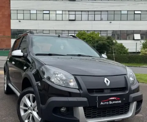 Renault Sandero Stepway 2012 – Preto – Completo