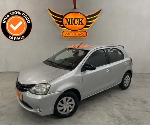 TOYOTA ETIOS XS 1.5 Flex 16V 5p Mec.