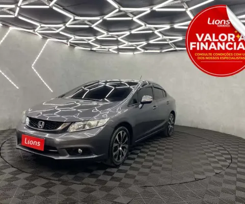 HONDA CIVIC 2.0 LXR SEDAN 16V 4P