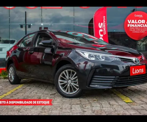 Toyota corolla 1.8 gli upper 16v 4p