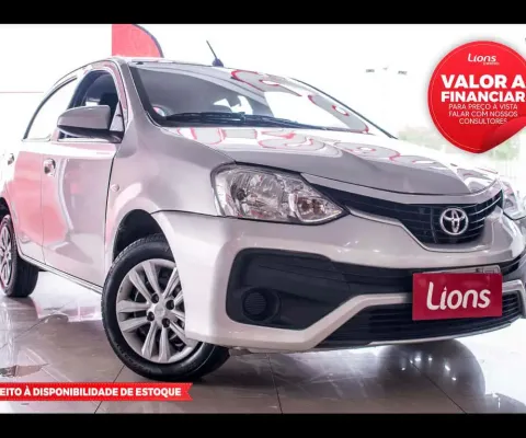 TOYOTA ETIOS 1.3 X 16V 4P