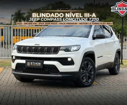 Jeep Compass 2022 1.3 t270 turbo flex longitude at6