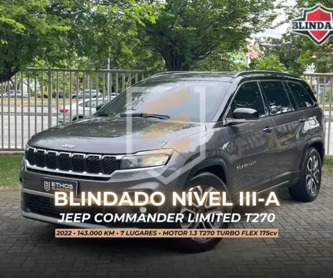 Jeep Commander 2022 1.3 t270 turbo flex limited at6