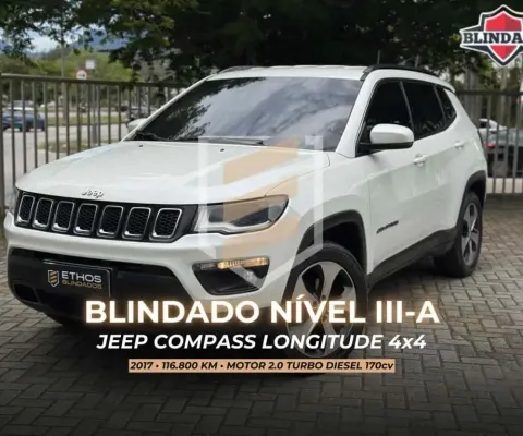 Jeep Compass 2017 2.0 16v diesel longitude 4x4 automático