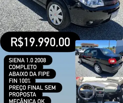 Siena 1.0 2008 completo 
