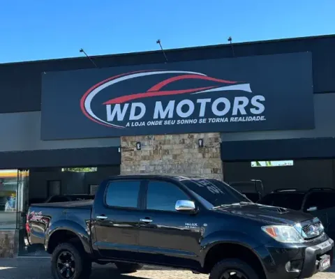    	Toyota Hilux 2007 4x4 Diesel Cabine Dupla Impecável Super cuidada