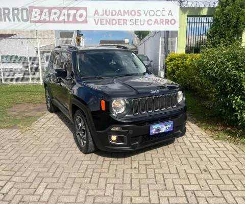 Lindo Jeep Renegade longitude 1.8 automático 2016 Flex completo e impecável.