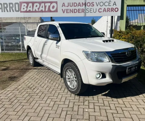 Linda Hilux 4x4 Diesel SRV CD 2014 Realmente IMPECÁVEL