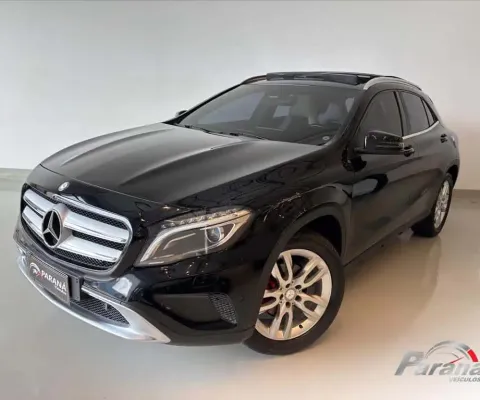 Mercedes-benz gla 200 1.6 cgi vision black edition 16v turbo flex 4p automático