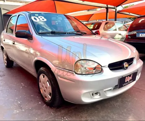 Chevrolet Classic M/ LIFE - Prata - 2007/2008