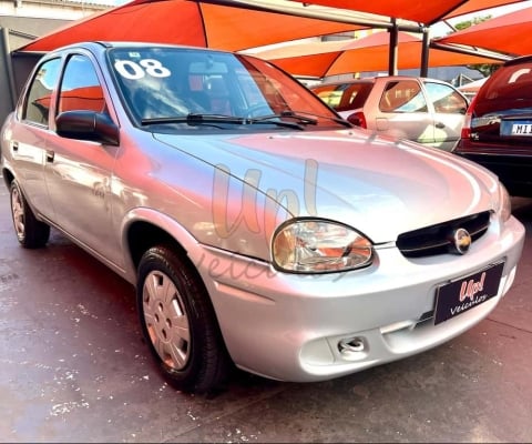 Chevrolet Classic M/ LIFE - Prata - 2007/2008