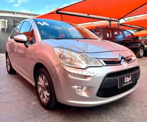 Citroën C3 CITROEN /C3 90M TENDANCE - Prata - 2013/2014