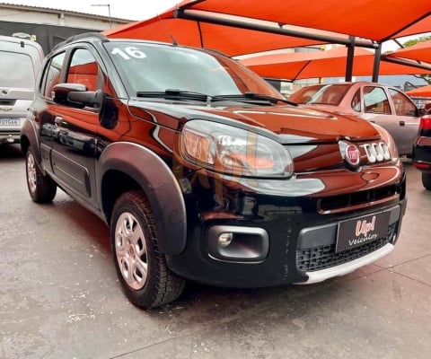 Fiat Uno WAY 1.4 - Preta - 2016/2016