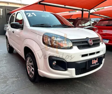 Fiat Uno ATTRACTIVE 1.0 - Branca - 2021/2021