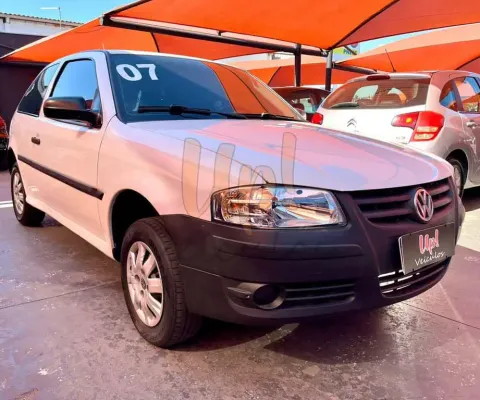 Volkswagen Gol 1.0 - Branca - 2006/2007