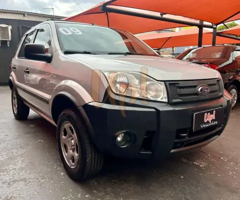 Ford EcoSport 1.6 4P XLS FLEX - Prata - 2009/2009