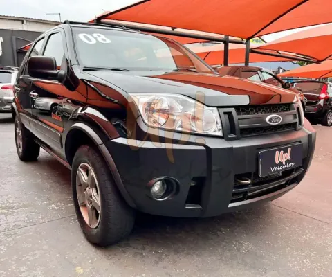 Ford EcoSport 1.6 4P XLS FLEX - Preta - 2007/2008