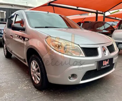 Renault Sandero 1.0 16V 4P FLEX AUTHENTIQUE - Prata - 2010/2011