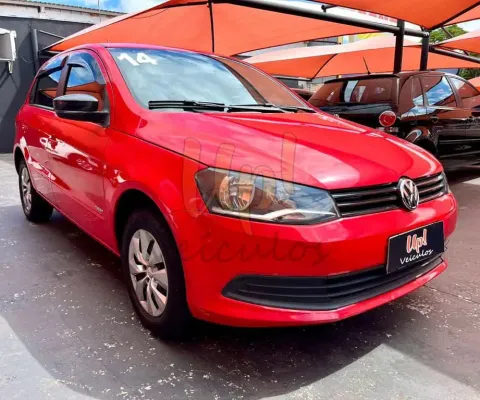 Volkswagen Gol 1.0 MI TOTAL FLEX 8V 4P - Vermelha - 2013/2014