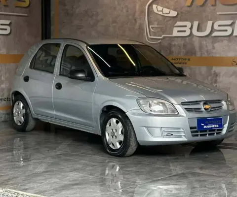 Chevrolet Celta Spirit 1.0 MPFI VHC 8V 5p  - Prata - 2010/2011