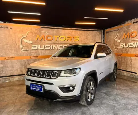 Jeep Compass LONGITUDE 2.0 4x2 Flex 16V Aut.  - Prata - 2018/2018