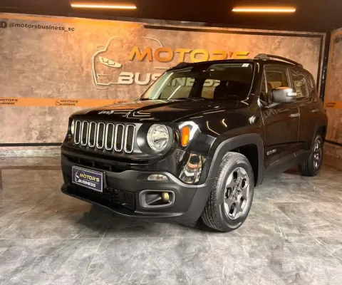 Jeep Renegade Sport 1.8 4x2 Flex 16V Aut.  - Preta - 2015/2016