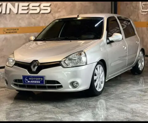 Renault Clio RN/Alizé/Expr./1.0 Hi-Power 16V 5p  - Prata - 2015/2016