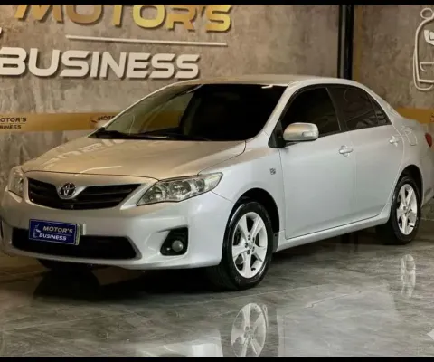 Toyota Corolla XEi 2.0 Flex 16V Aut.  - Prata - 2012/2013